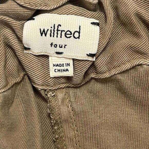 Aritzia l Wilfred Casual Silk Blend Shorts 4 - Picture 8 of 9